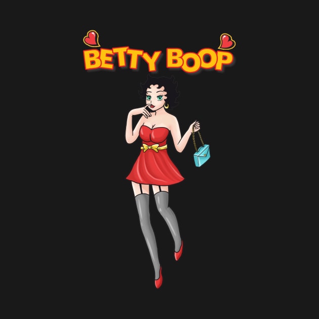 Betty boop by TOXICART