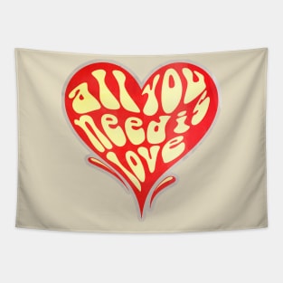 All You Need is LOVE Tapestry