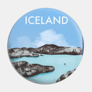 Iceland Pin