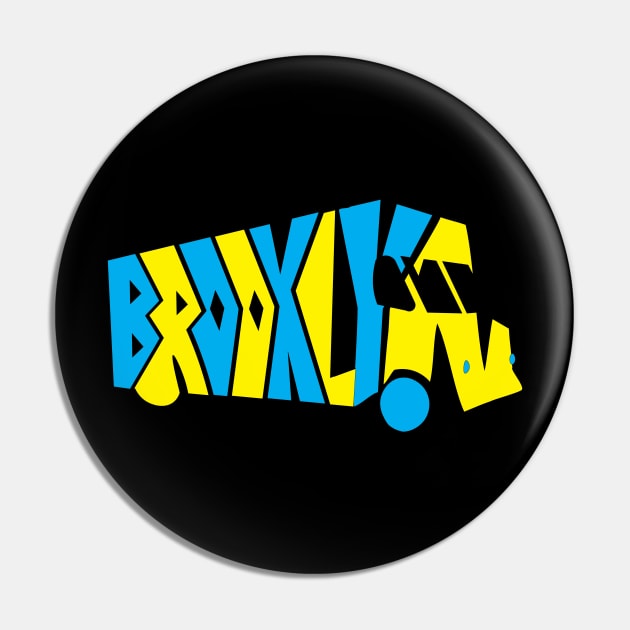 Brooklyn Bus Pin by MAS Design Co