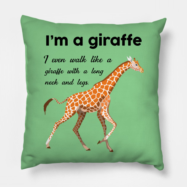 giraffe pillow