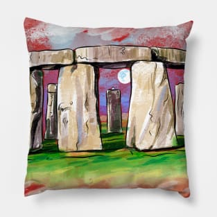 Stonehenge Monument Pillow