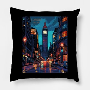 London, England, Big Ben, Travel Print, Travel Wall Art, Travel Home Décor, Travel Gift Art Pillow