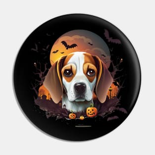 Halloween Beagle Pin