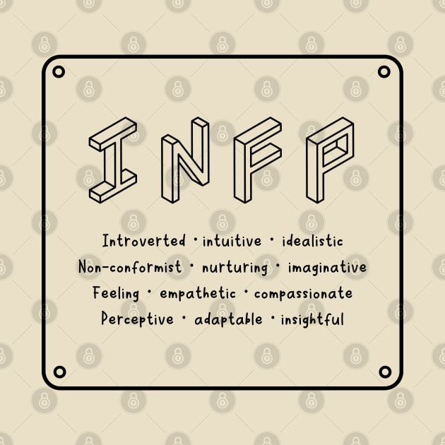 INFP Personality by Aome Art