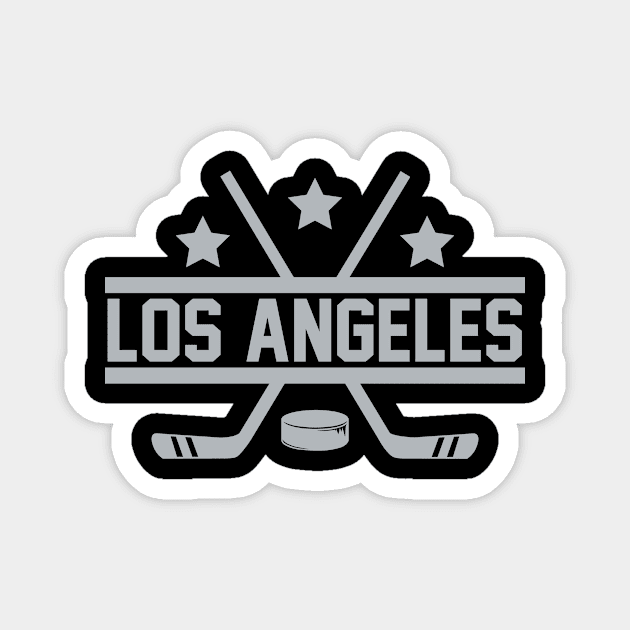 Los Angeles Hockey Magnet by CasualGraphic