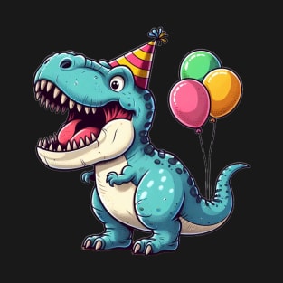 Happy Dino Birthday T-Shirt