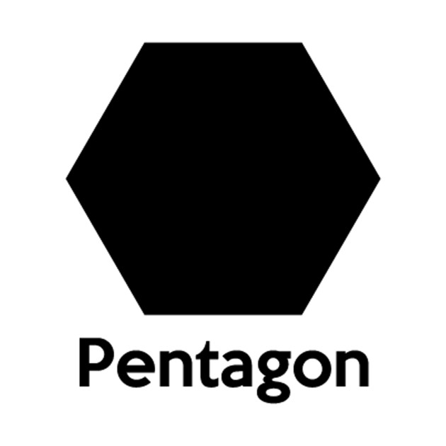 Pentagon Shape - Pentagon - Tapestry | TeePublic