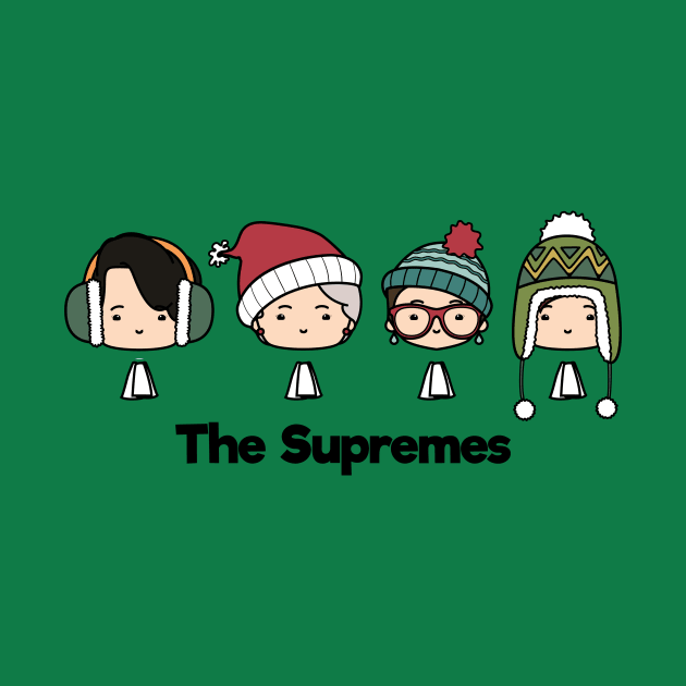 The Supremes Cute Kawaii Chibi Winter Hat Tshirt Gift by yaros