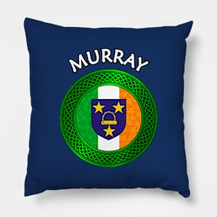 Irish Flag Shamrock Celtic Knot - Murray Pillow