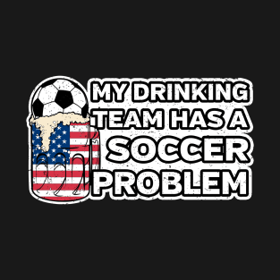 USA Soccer Drinking Team T-Shirt