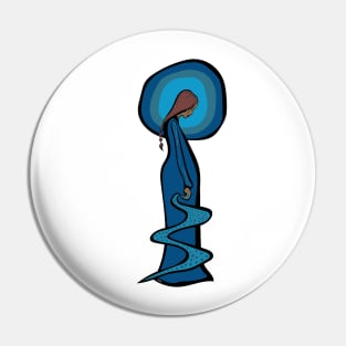 Water Woman Indigenous WAWEZHI CANADA Pin