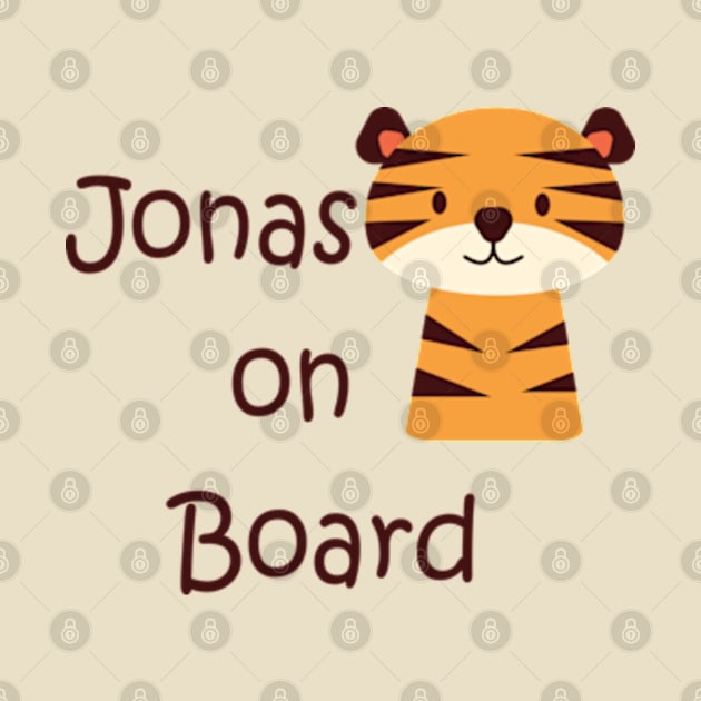 Jonas on board sticker by IDesign23