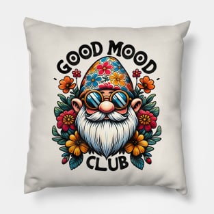 Good Mood Club Cute Gnome Pillow