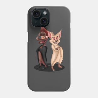 Batty and Bartok Phone Case