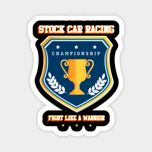 Stock car racing Magnet