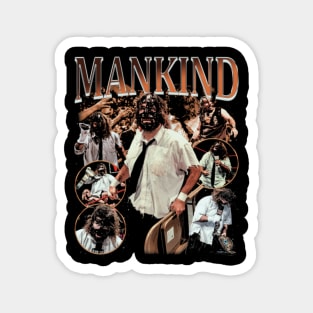 Mankind Vintage Bootleg Magnet