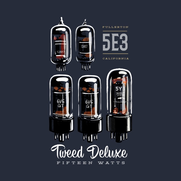 Fender 5E3 tube schematic by SerifsWhiskey