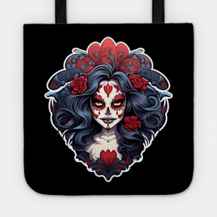 Muerta Calaca Calavera Day of the Dead Tote