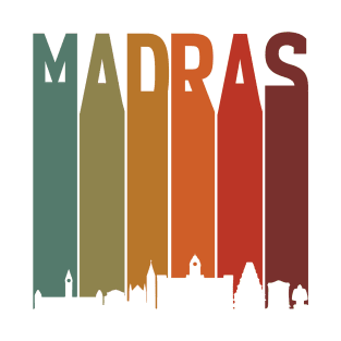 Madras Chennai Skyline Tamil Language Culture T-Shirt