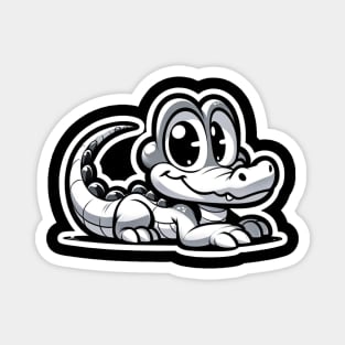 cute cartoon crocodile Magnet