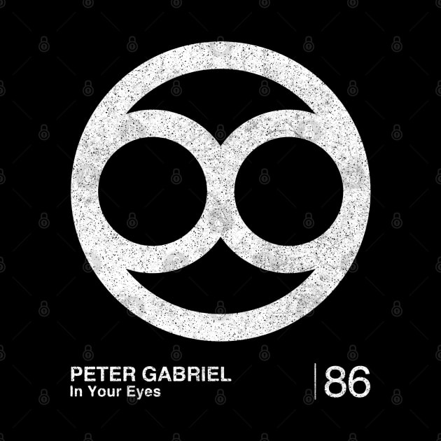 Peter Gabriel / Minimalist Graphic Design Fan by saudade