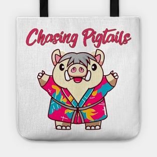 Chasing pigtails Tote