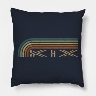 Kix Retro Stripes Pillow
