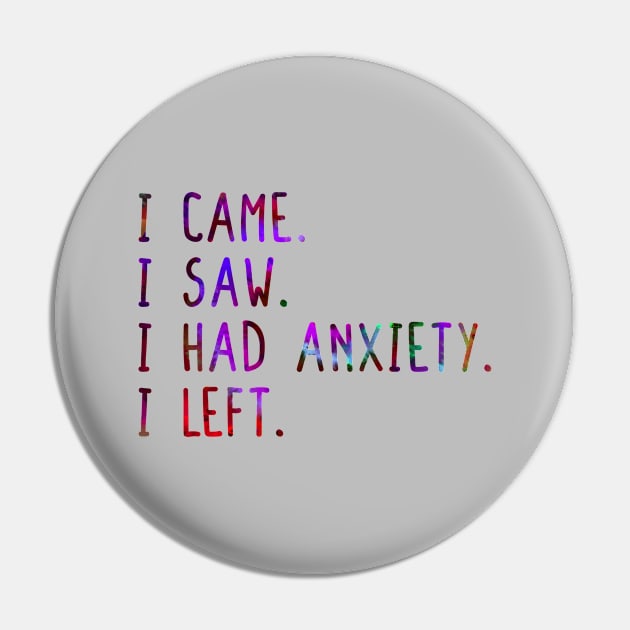 I came i saw i had anxiety i left Text Design with purple nature flower background Pin by BijStore