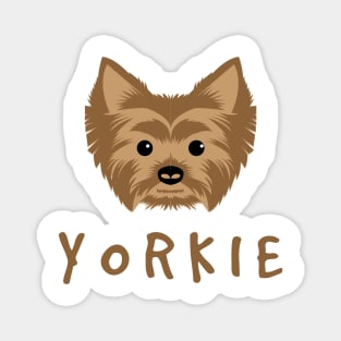 Yorkie Magnet