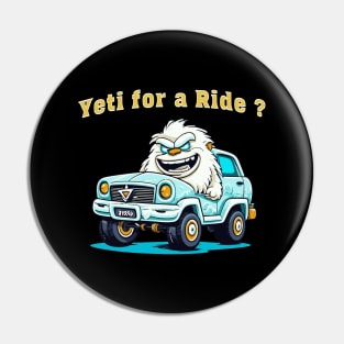 Yeti for a Ride ? Pin