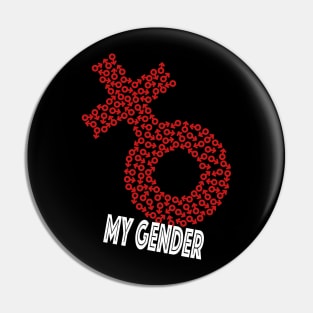 Female Gender Pin