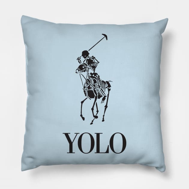 YOLO Pillow by SeminalDesigner