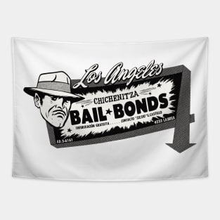 Vintage Mexican Los Angeles Bail Bonds Tapestry