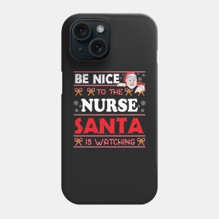 Nurse Santa Christmas Model Phone Case