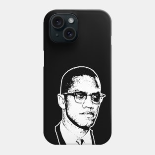 Malcolm x, Civil Rights, Black History Phone Case