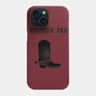 Western Era - Cowboy Boots 1 Phone Case