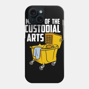 Custodian, School Custodian, Janitor, Funny Housekeeper Phone Case