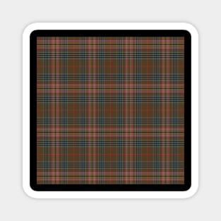 Kennedy Weathered Plaid Tartan Scottish Magnet