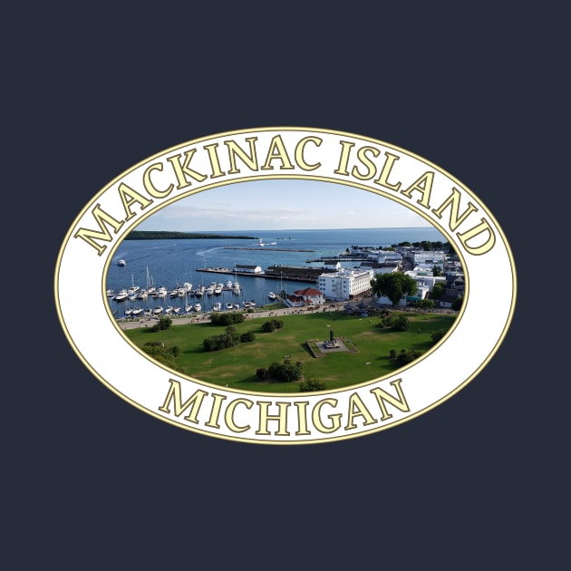 Mackinac Island Harbor in Michigan by GentleSeas
