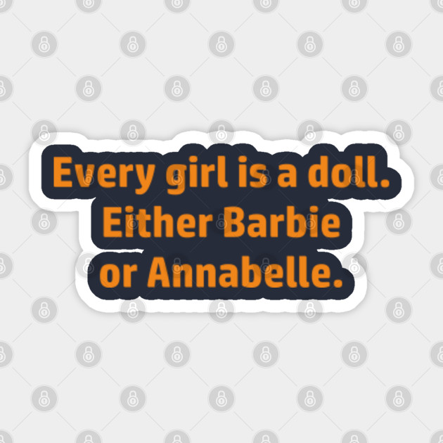 barbie doll annabelle