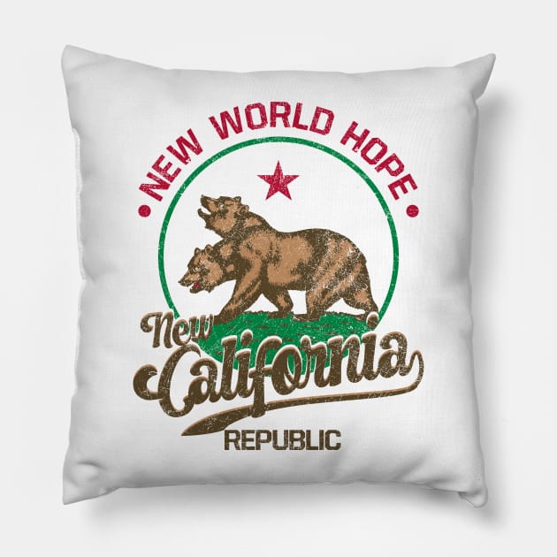 New California Republic NCR Vintage Pillow by TreehouseDesigns