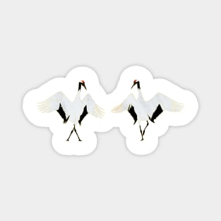 Dancing Cranes II Magnet