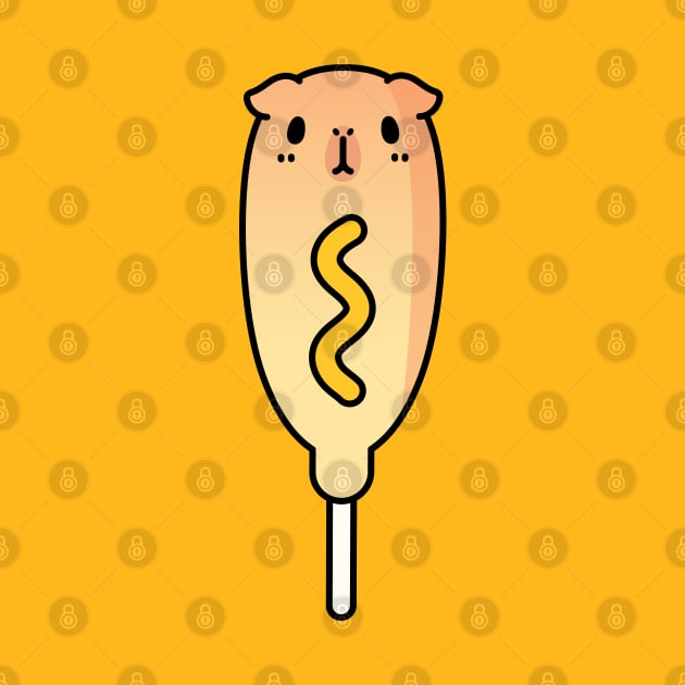 Guinea pig corn dog by Noristudio