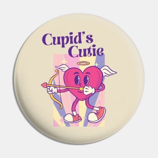 Cherish Love with Cupid's Cutie Valentine Design Pin