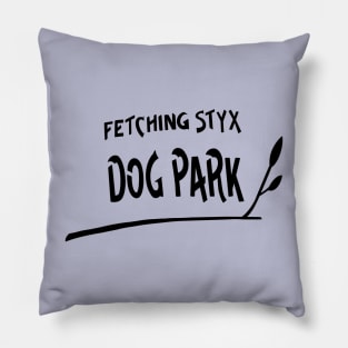 Fetching Styx Dog Park Pillow