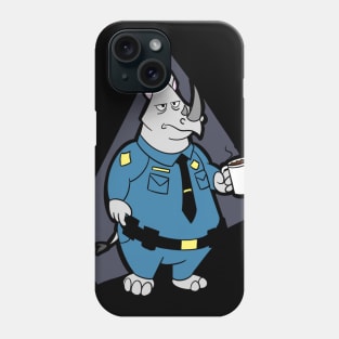 Officer McHorn Phone Case