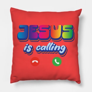 Jesus is calling Pillow