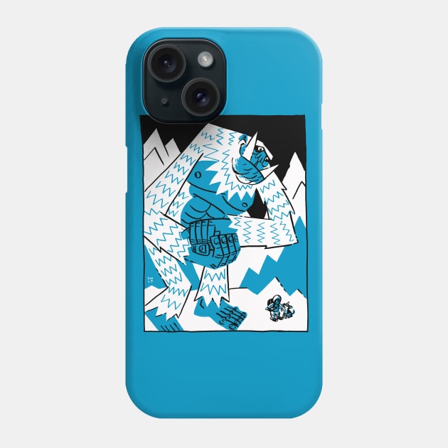 Yeti Phone Case by washburnillustration