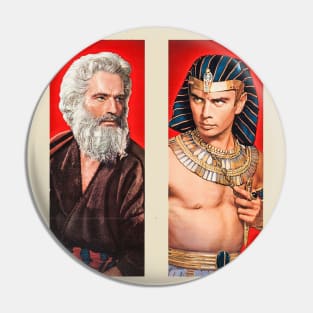 The Ten Commandments Poster Pin